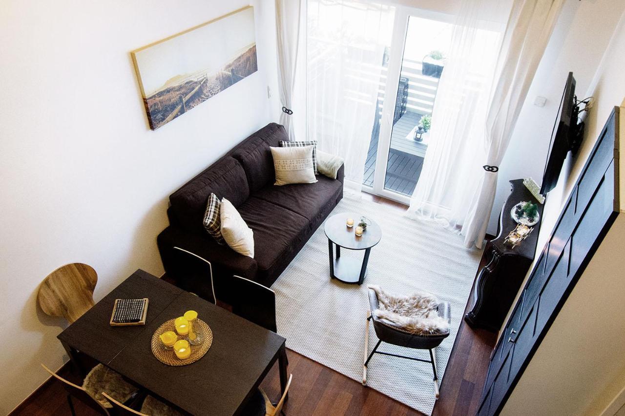Strandidylle Apartment Mit Meerblick Und Kamin مينززدرويه المظهر الخارجي الصورة